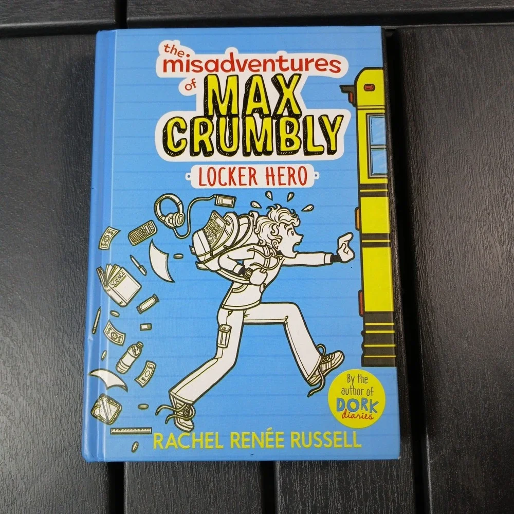 The Misadventures‎ of Max Crumbly 1: Locker Hero - Hardcover - Very Good TA
